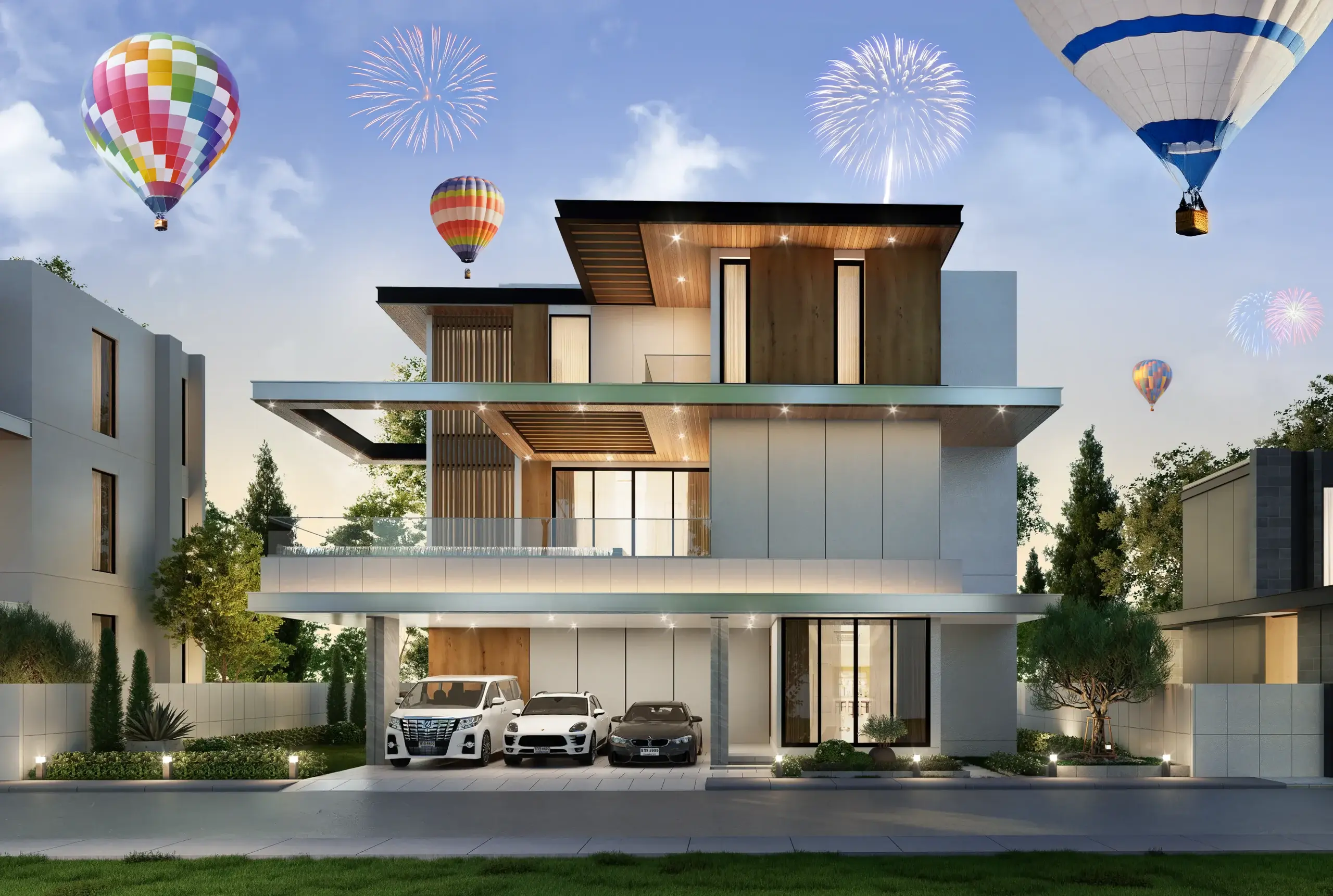 Grand Opening Pool Villa Ozone Wealth August 2025